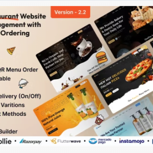 Superv v2.2 - Restaurant Website Management with QR Code Menu(Nulled)